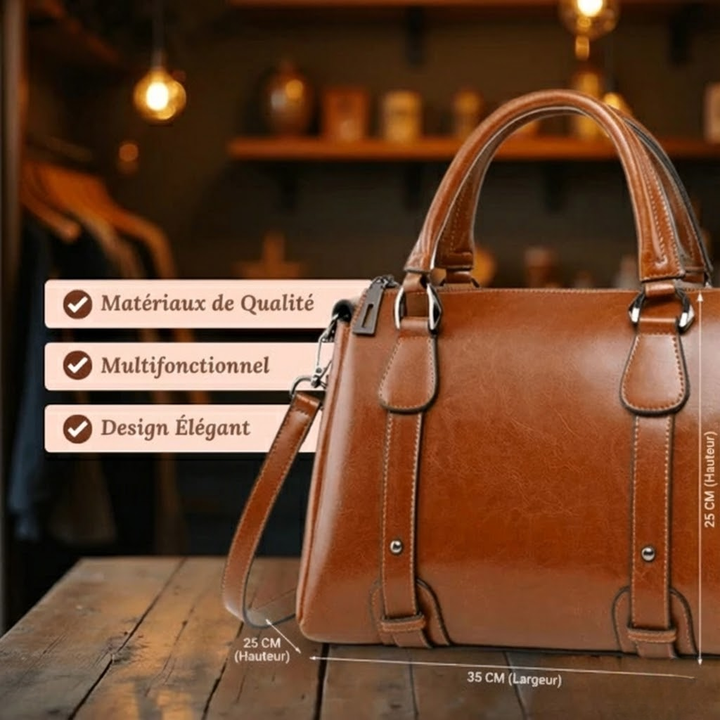 Ida – Glänzende Schultertasche – Produktansicht 7