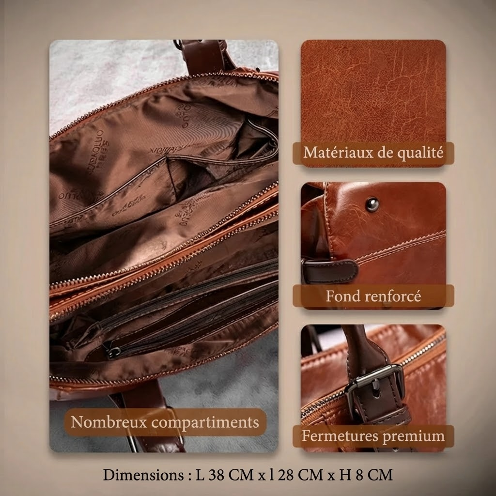 Martha – Zeitlose Luxus-Handtasche – Produktansicht 3
