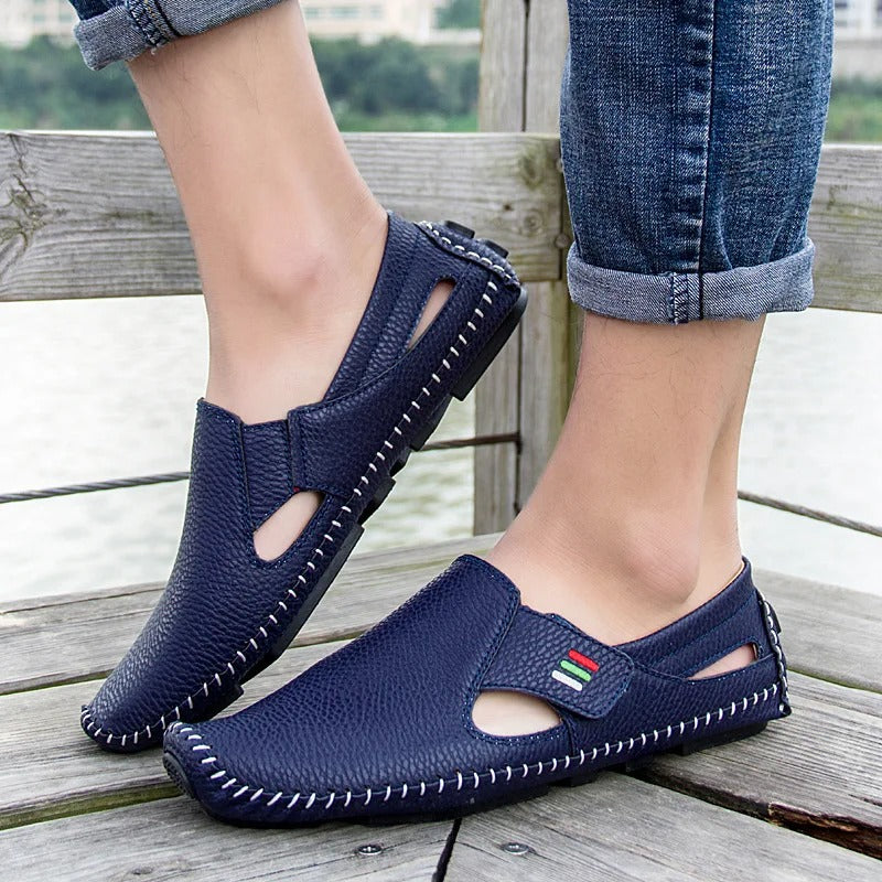 Bequeme Slip-On Freizeitschuhe Herren – Leicht & Atmungsaktiv – Matteo
