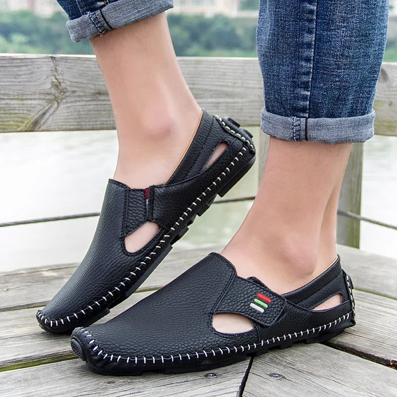 Bequeme Slip-On Freizeitschuhe Herren – Leicht & Atmungsaktiv – Matteo