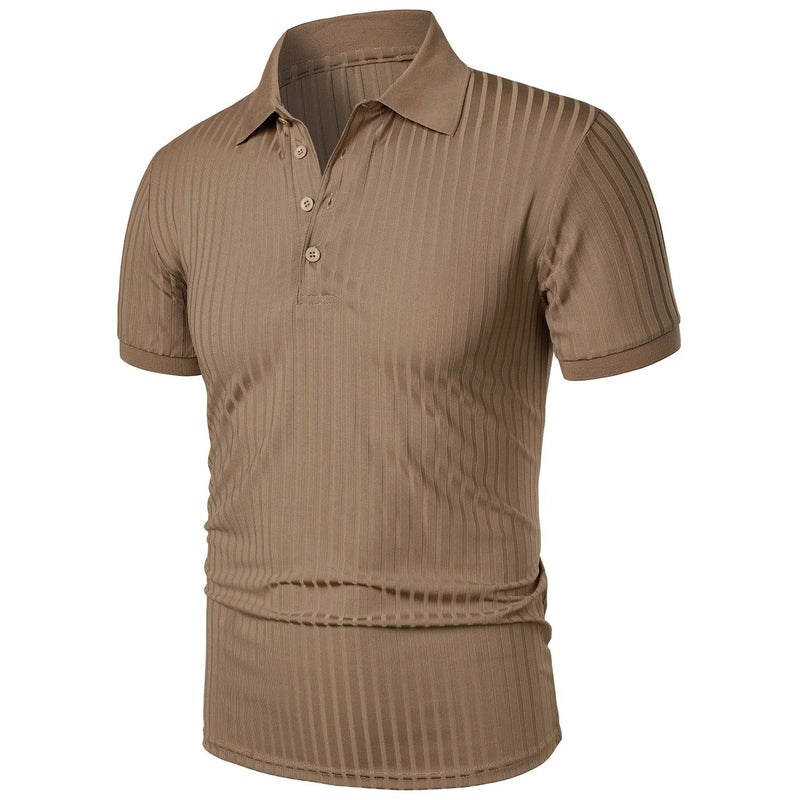 Bequem & Stilvoll Atmungsaktives Herren Poloshirt mit Knopfleiste – Nevan