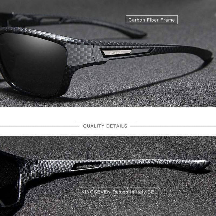 Ultraleichte Polarisations-Sonnenbrille mit UV-Schutz – Marco