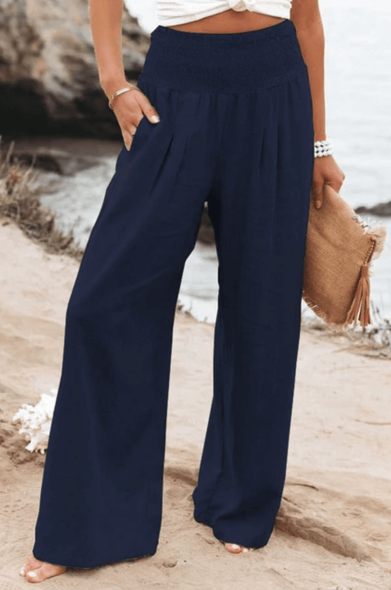 Elegante Palazzo Hose mit Boho-Flair – Yasmin