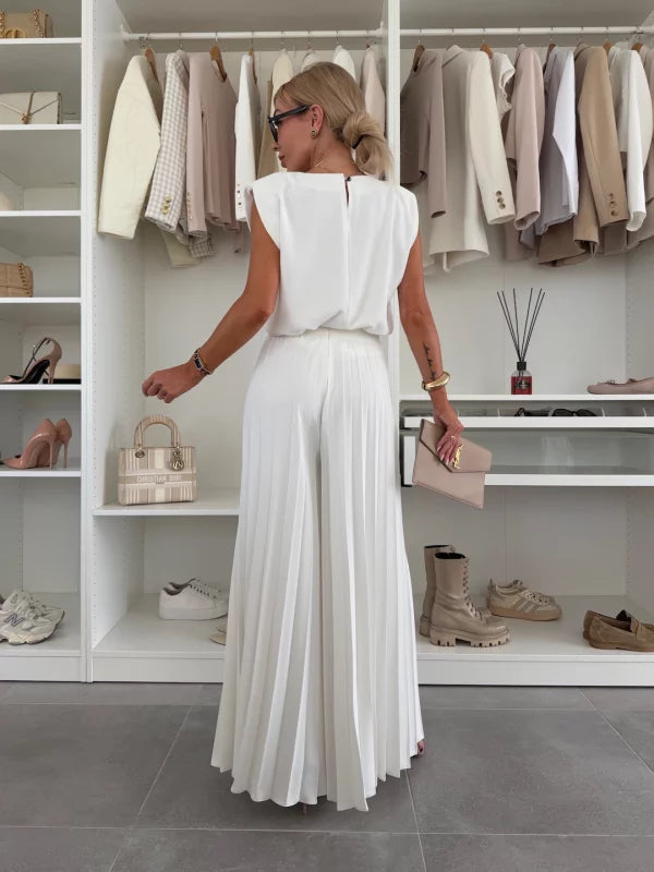 Magdalena – Elegantes Plissee-Ensemble – Produktansicht 7