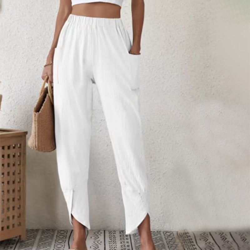 Johanna – Hose mit ausgefranstem Saum – Produktansicht 2
