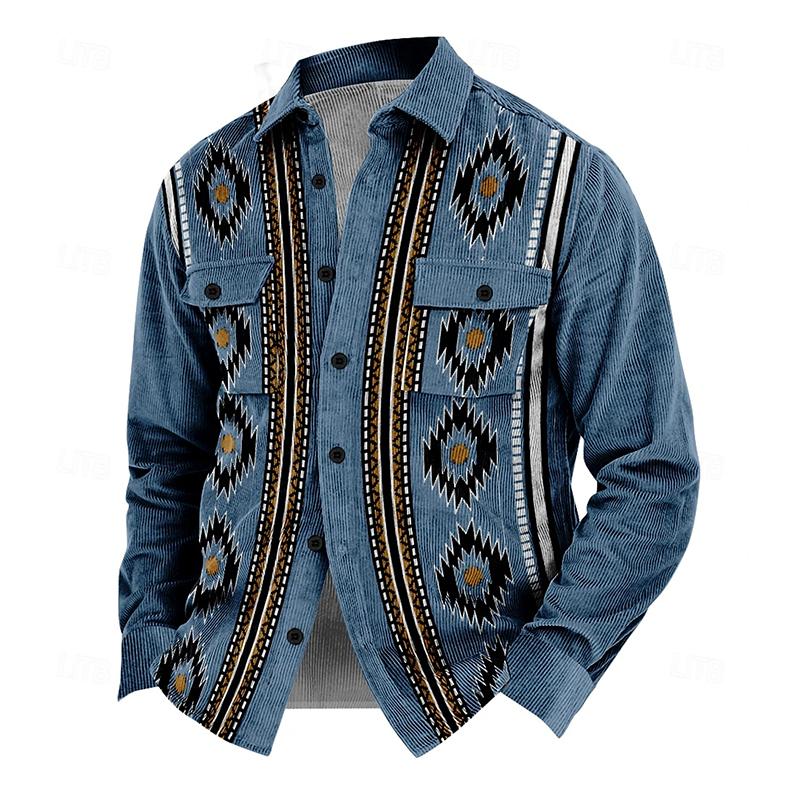 Vintage Herrenjacke mit Knöpfen – Henri