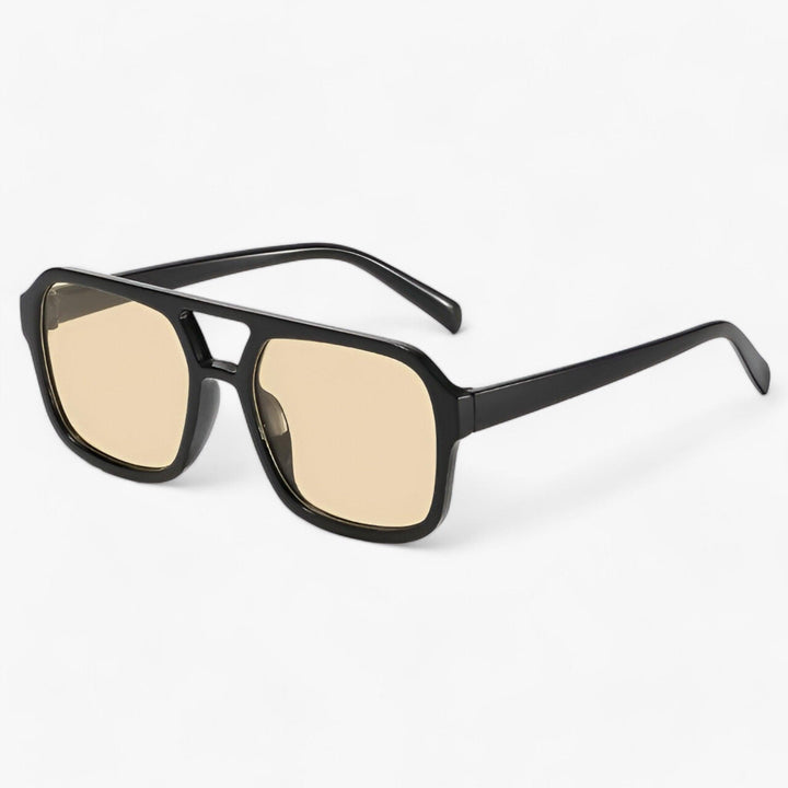 Vintage Oversized Sonnenbrille mit Eckigem Rahmen – Spectra