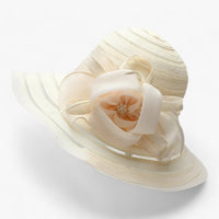 Eleganter Damen Sonnenhut aus Organza – Mirielle