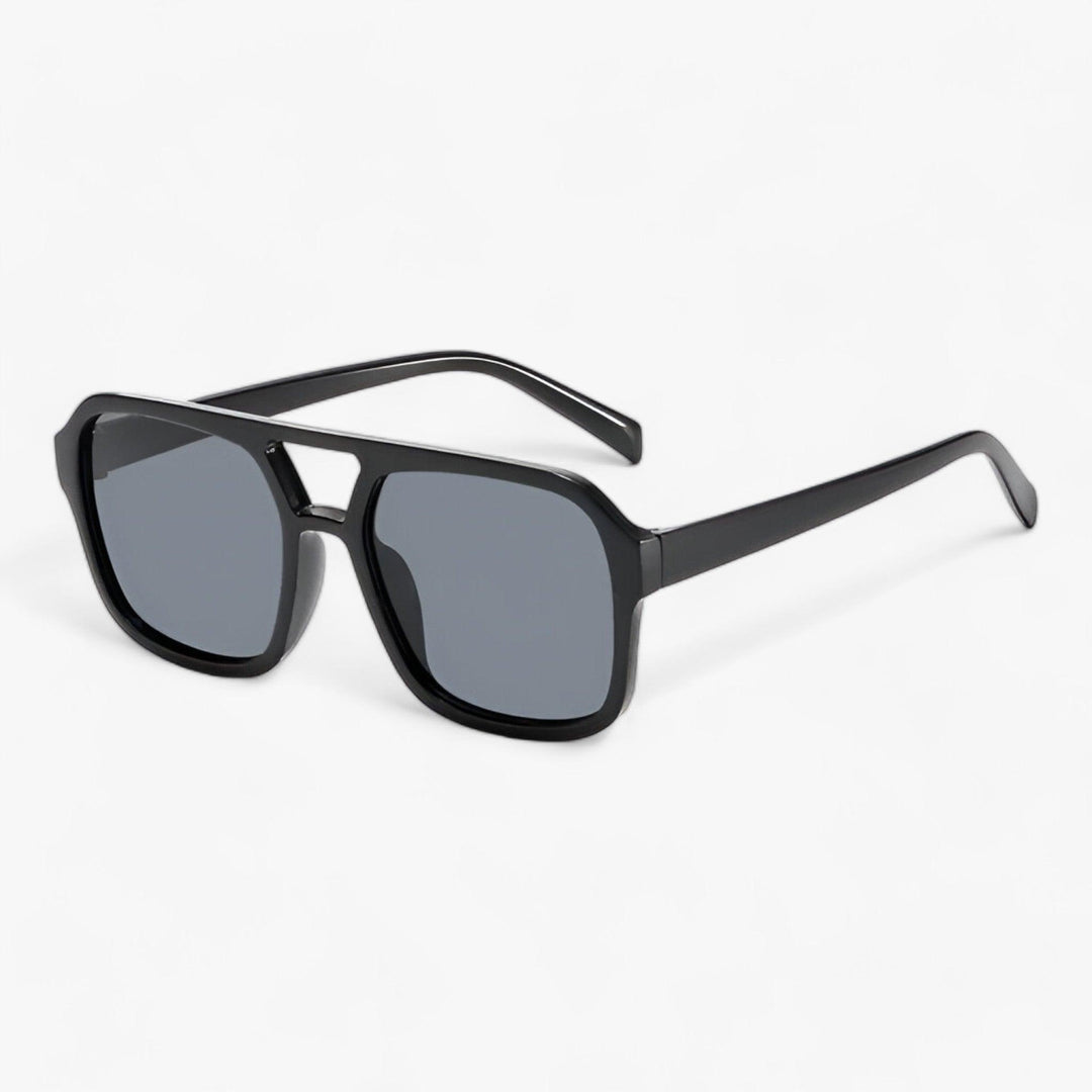 Vintage Oversized Sonnenbrille mit Eckigem Rahmen – Spectra