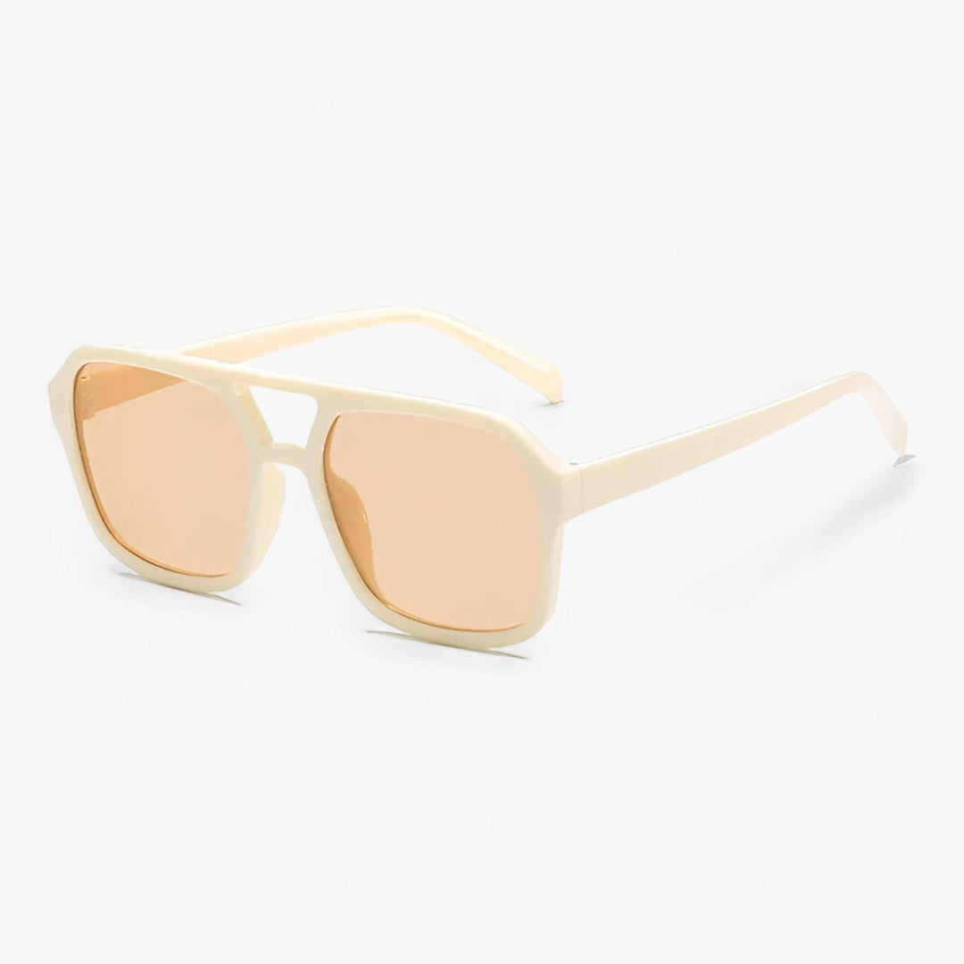 Vintage Oversized Sonnenbrille mit Eckigem Rahmen – Spectra