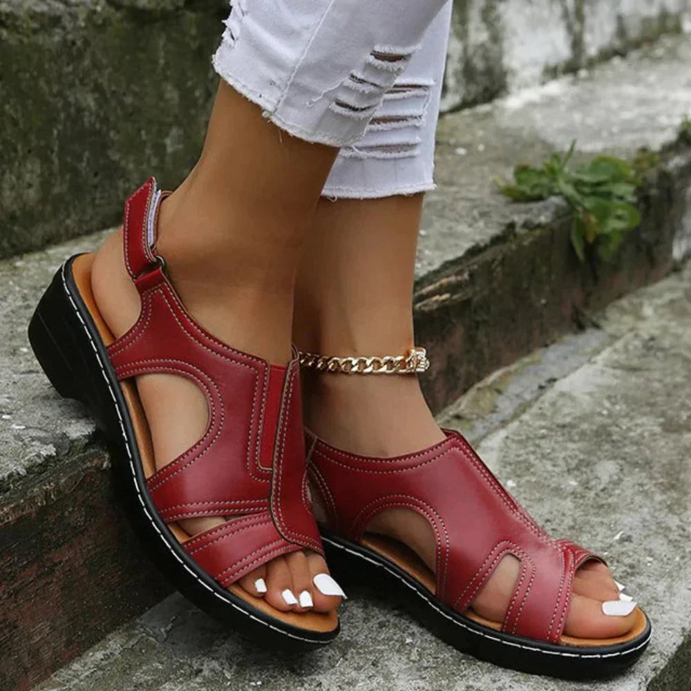 Johanna – Orthopädische Sandalen mit Absatz – Produktansicht 3