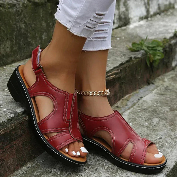 Johanna – Orthopädische Sandalen mit Absatz – Produktansicht 3