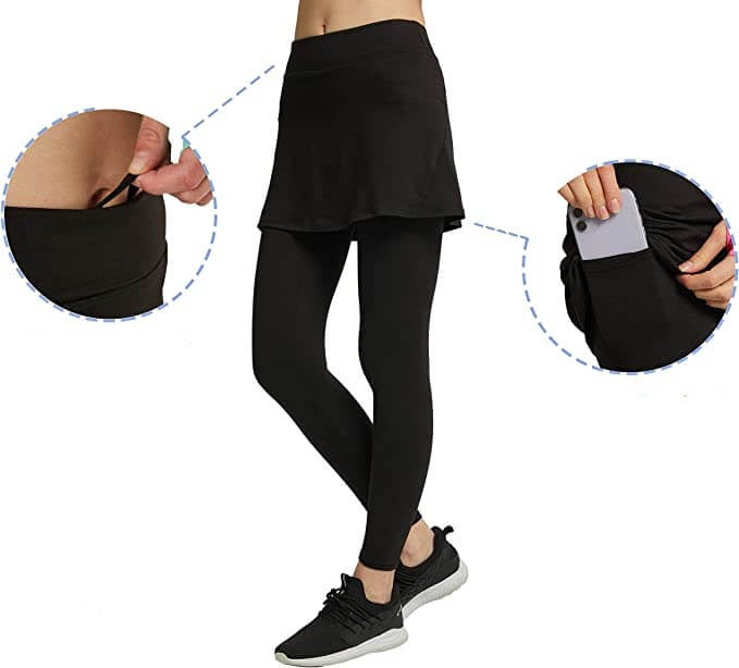 Rock-Leggings mit praktischen Seitentaschen – Mireille