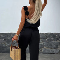 Luftige Sommer-Jumpsuit mit Weiten Beinen – Jasmin