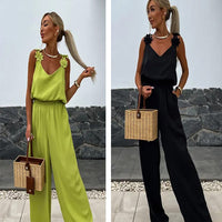 Luftige Sommer-Jumpsuit mit Weiten Beinen – Jasmin