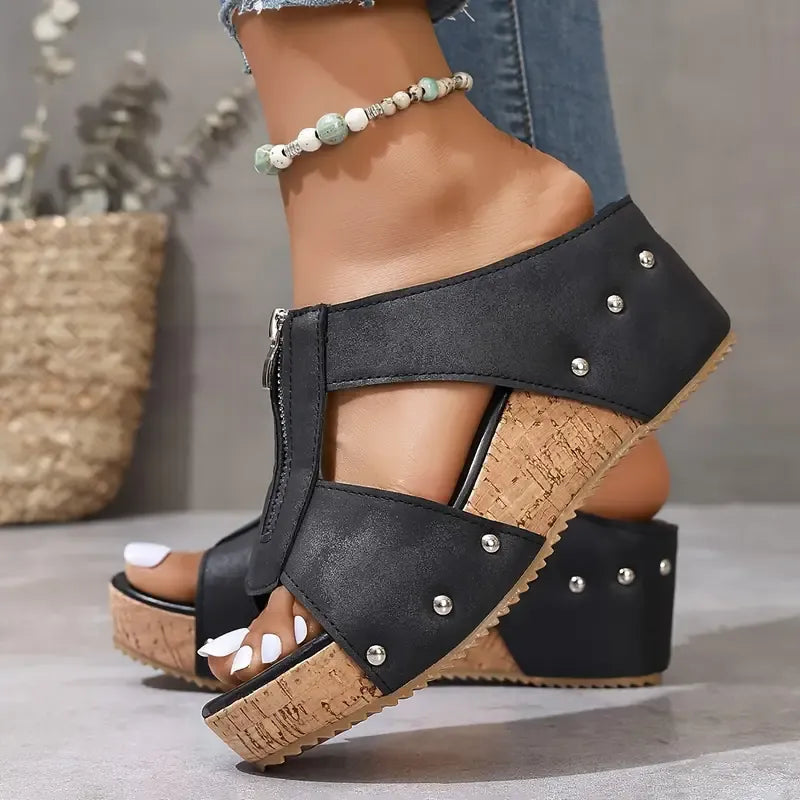 Anna-Dorothea – Trendige Keilsandalen – Produktansicht 8