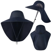 UV-Schutz Sonnenhut Damen mit Netz & Kordelzug – Freja