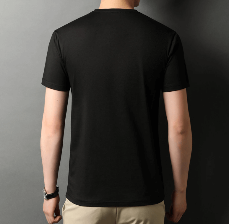 Slim Fit V-Ausschnitt T-Shirt Herren – Bequem & Alltagstauglich – Jonas