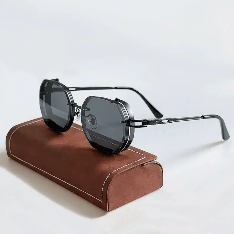 Hochwertige Herren-Sonnenbrille mit edlem Rahmen – UrbanValence