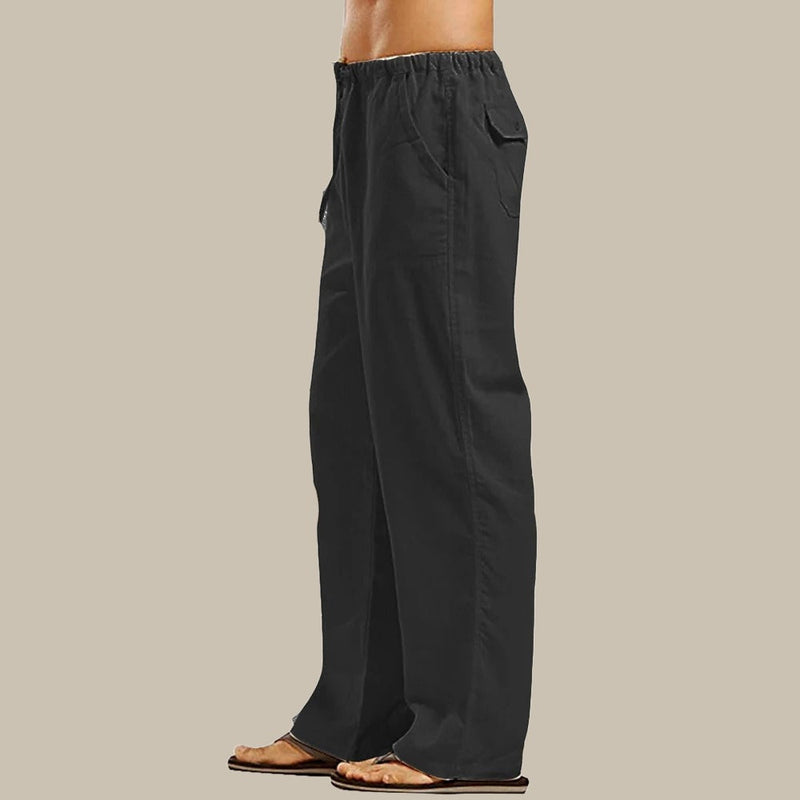 Luftige Leinen Sommerhose für Herren – Mailand